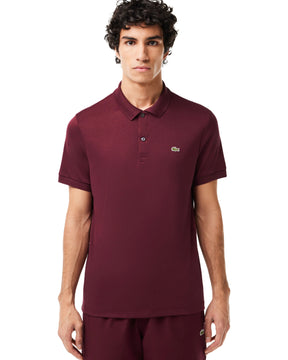 Polo Uomo Lacoste Pima Bordeaux