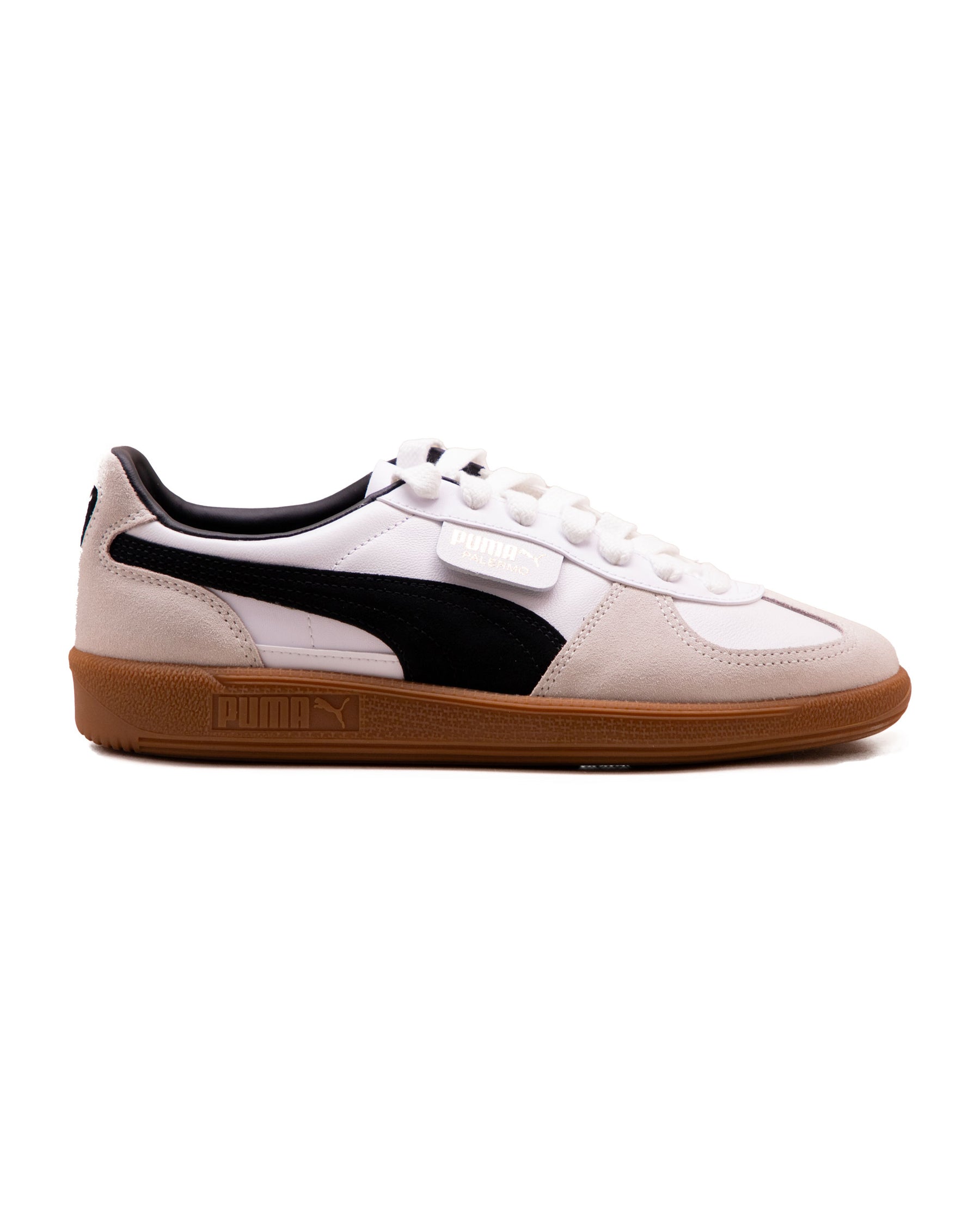 Puma Palermo Lth Bianco Nero