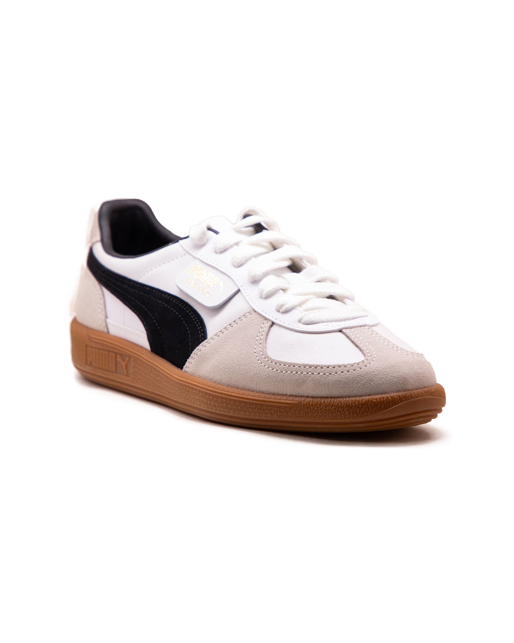 Puma Palermo Lth Bianco Nero