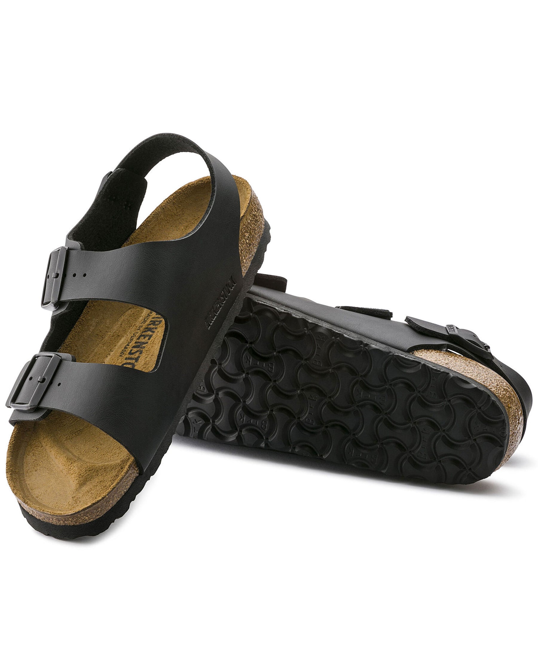 Birkenstock Milano Nero Calzata Stretta