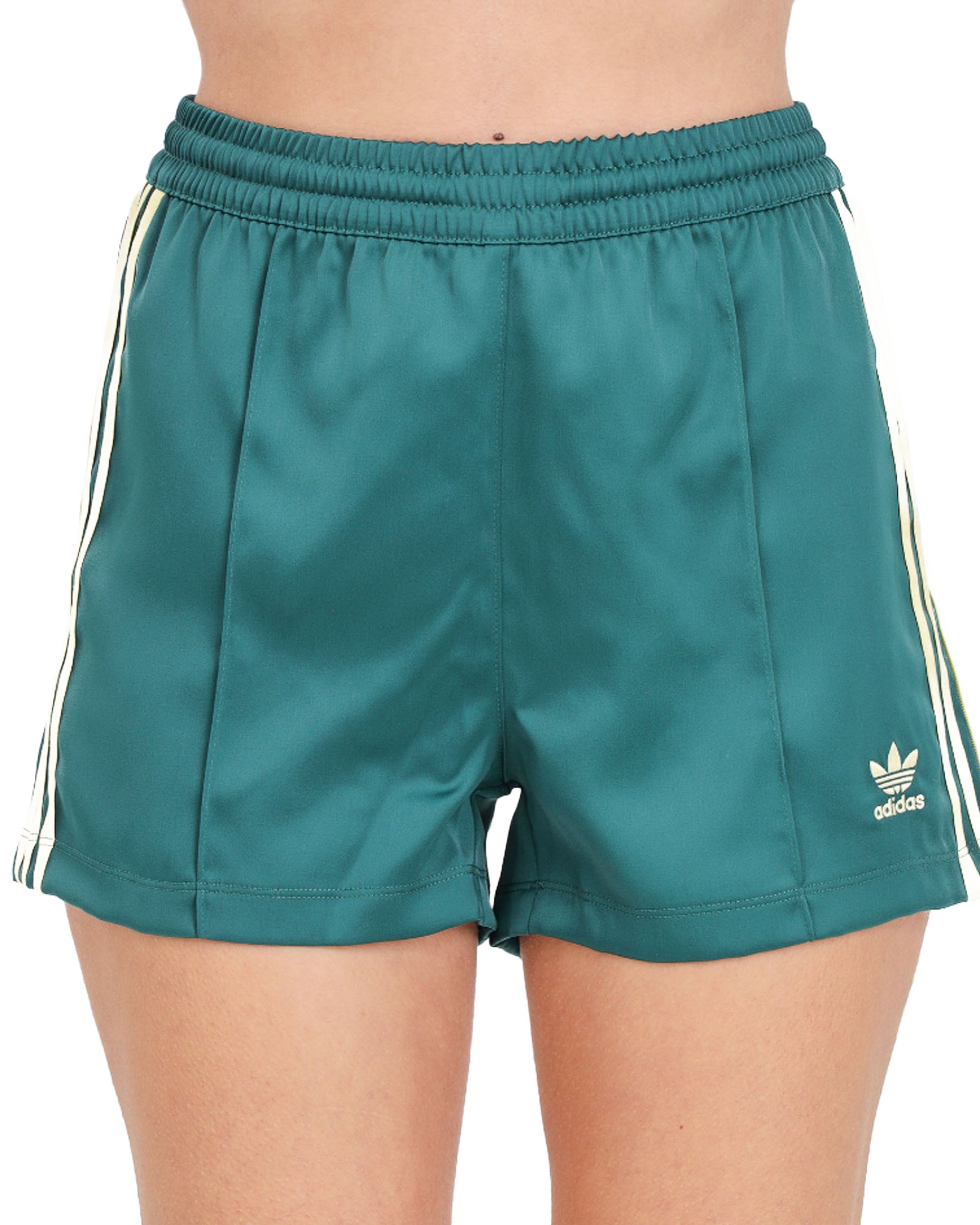 Short Donna Adidas 3s Satin Verde