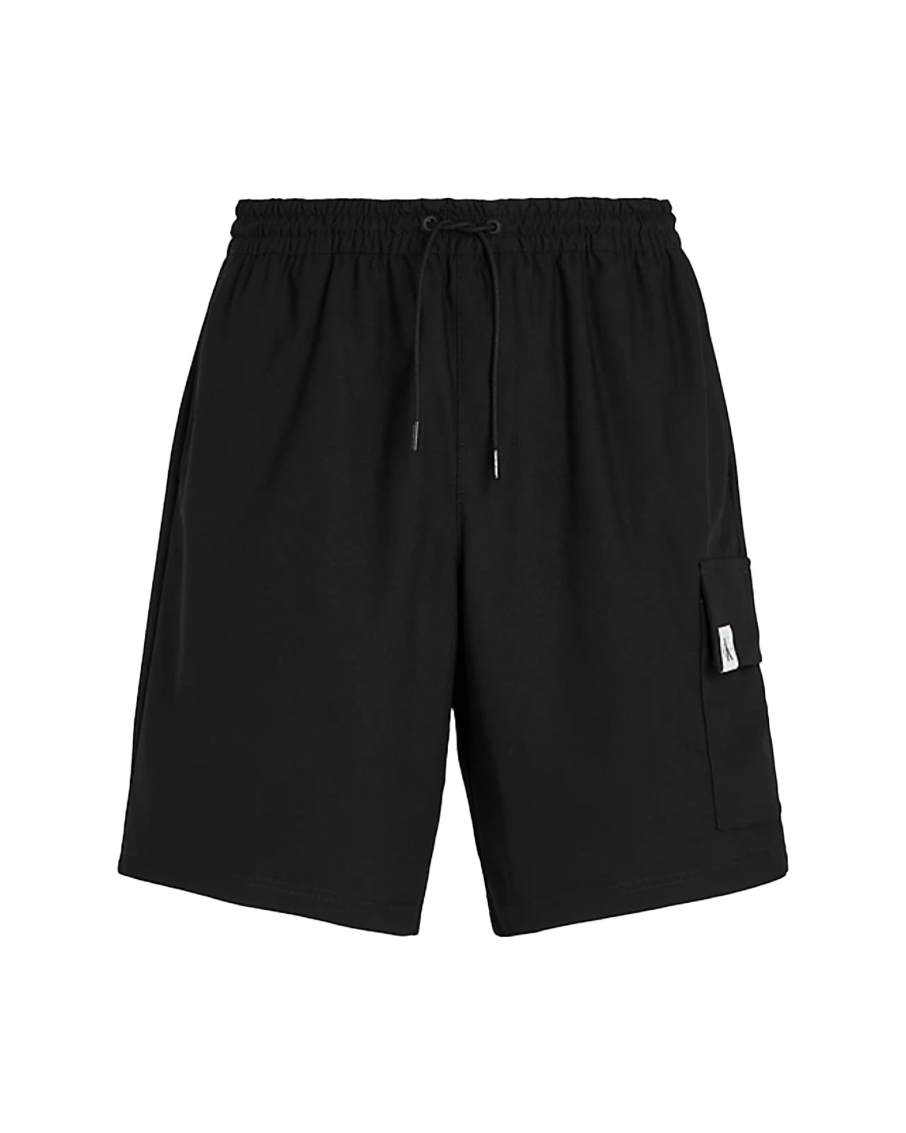  Calvin Klein Woven Tab Hwk Short Black