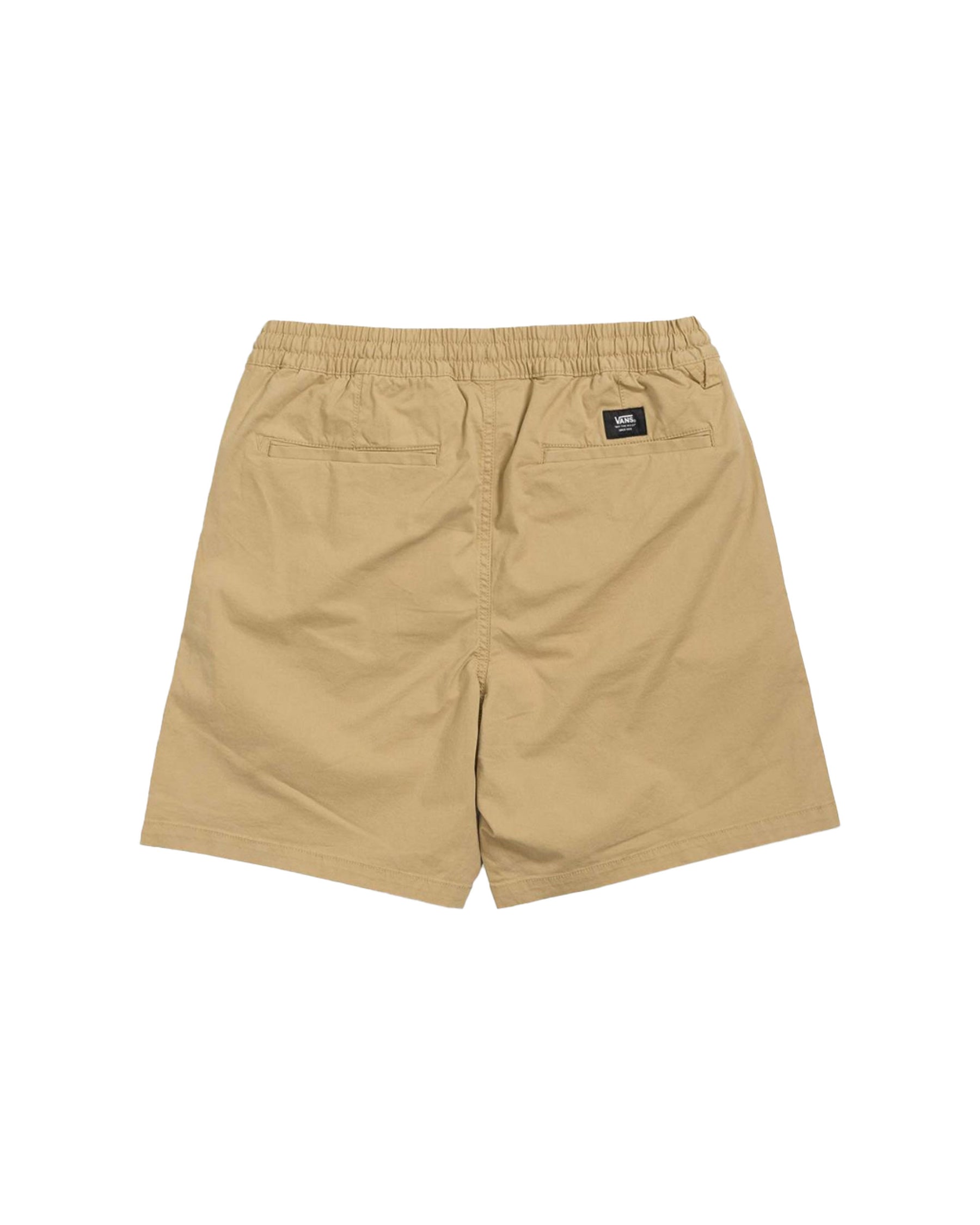 Man Short Vans Range Relaxed Elastic Short Khaki