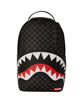 Sprayground Drip Check Shark Black