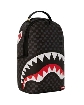 Sprayground Drip Check Shark Black