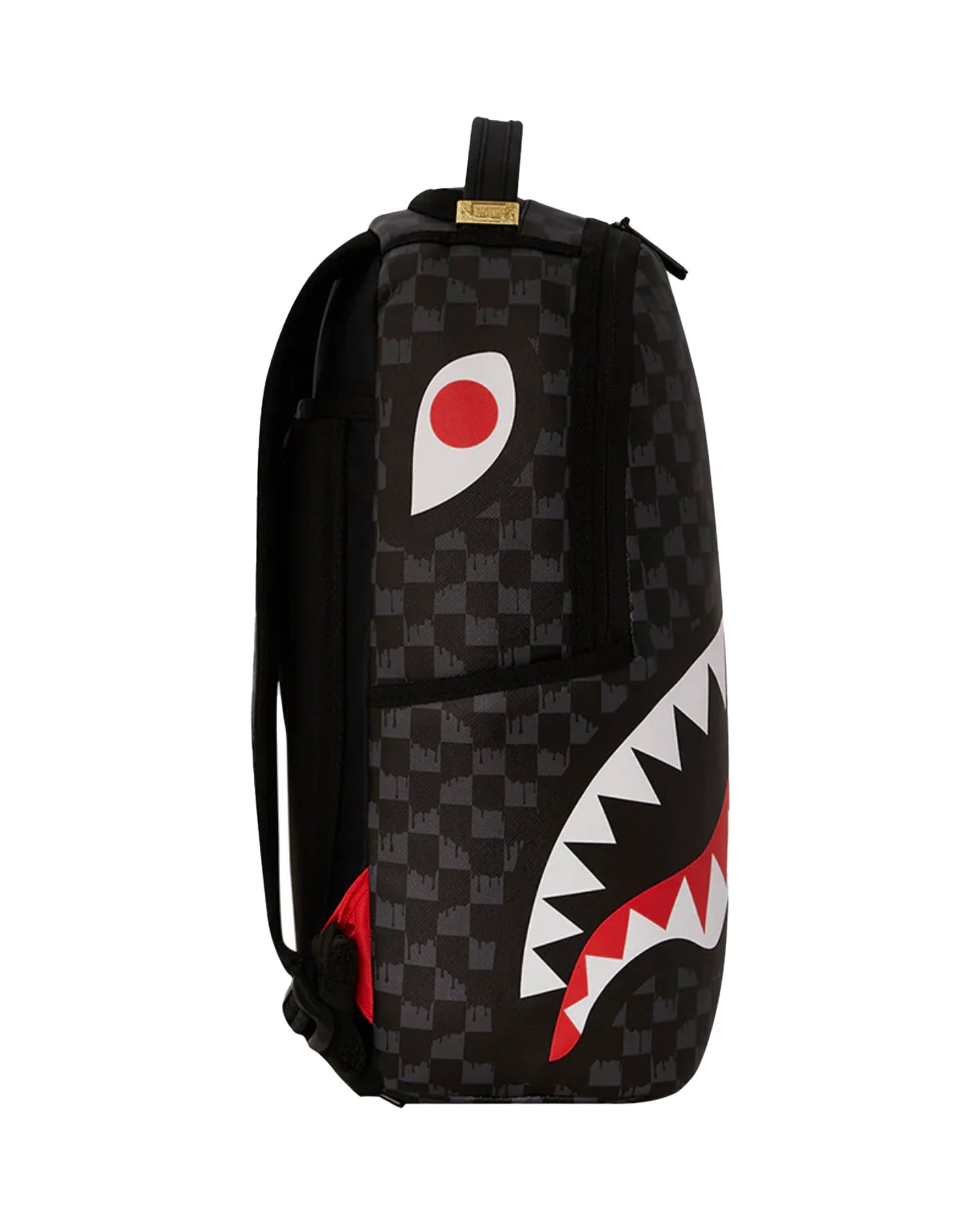 Sprayground Drip Check Shark Black