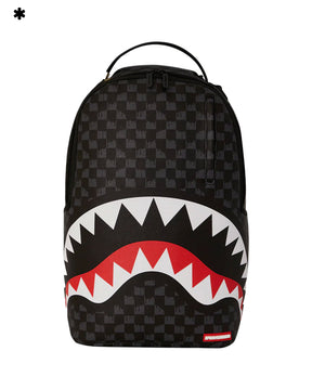 Sprayground Drip Check Shark Black