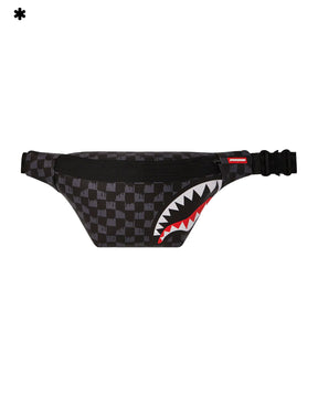 Sprayground Drip Check Shark Crossbody Savvy