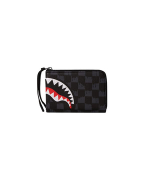 Sprayground Drip Check Shark Wallet