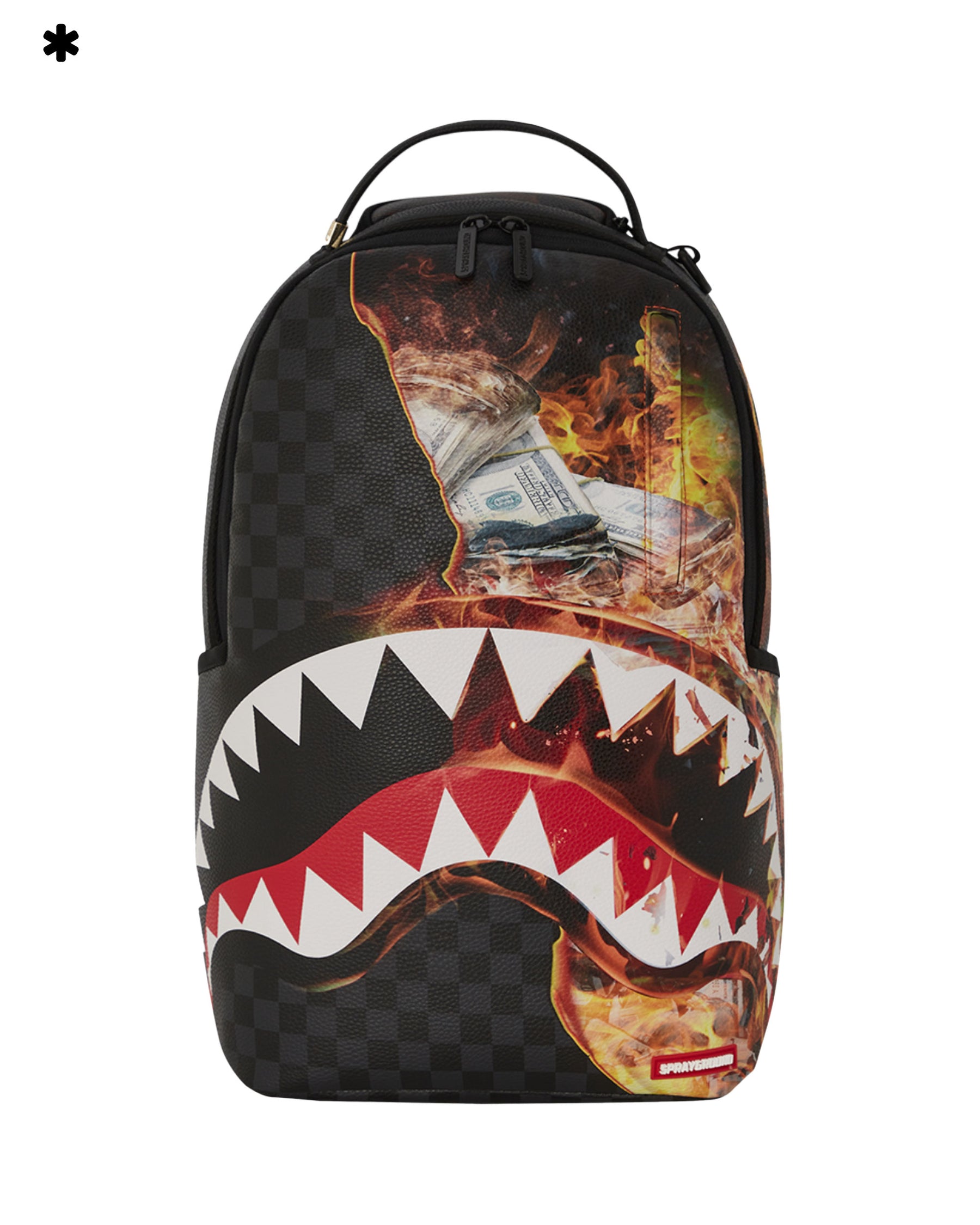 Sprayground Shark Check Flame