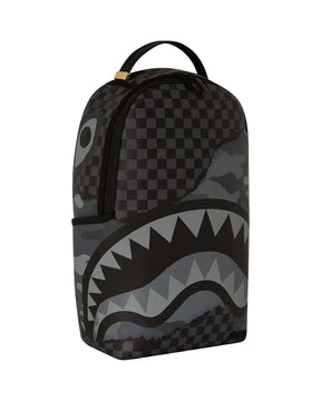 Sprayground Split Up Camo Tear Backpack