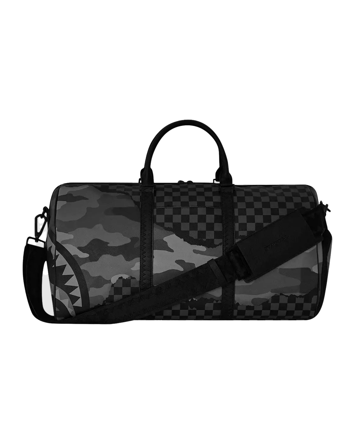 Sprayground Split Up Camo Tear Duffle Large