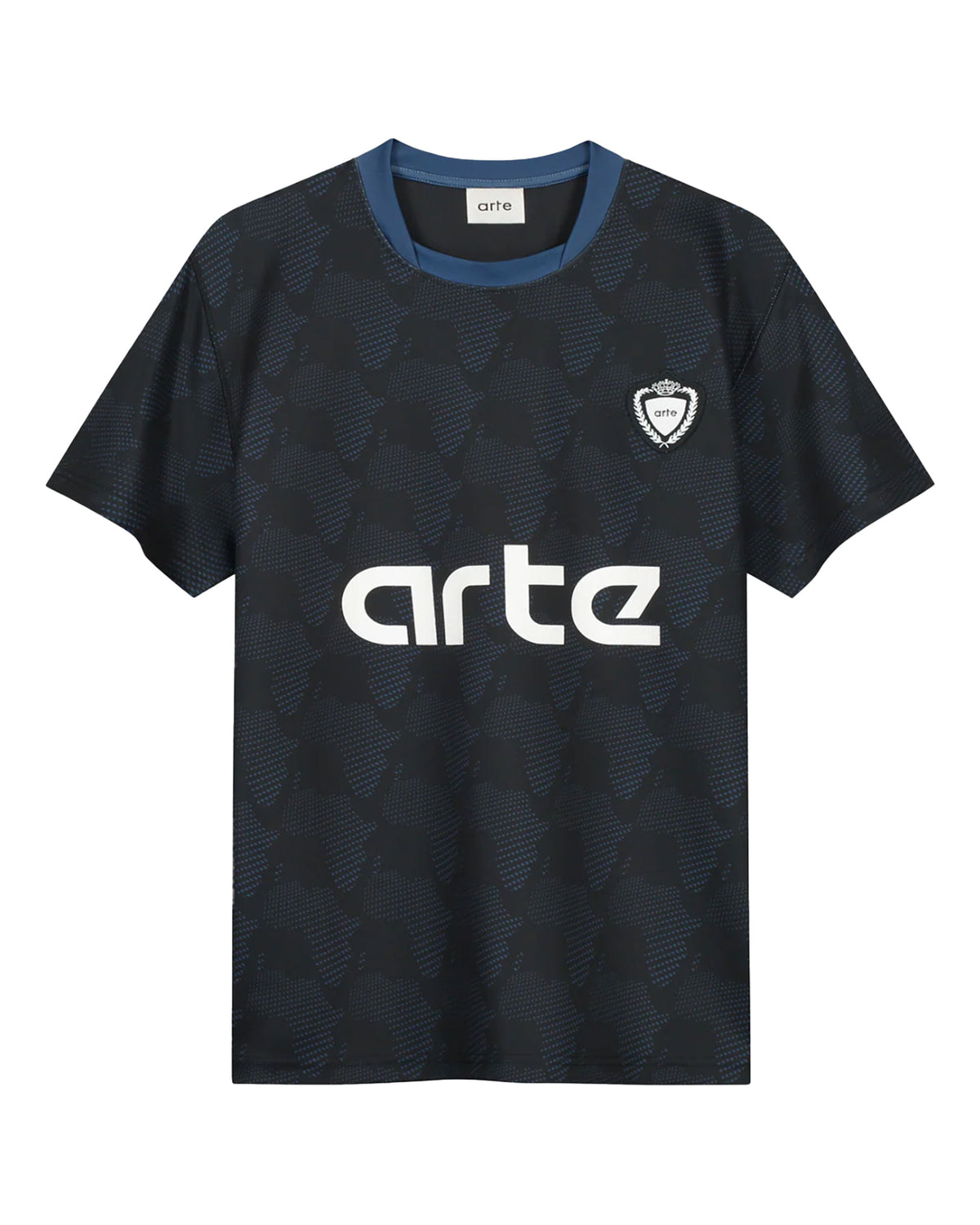 Arte Antwerp Football Shirt Black-Navy