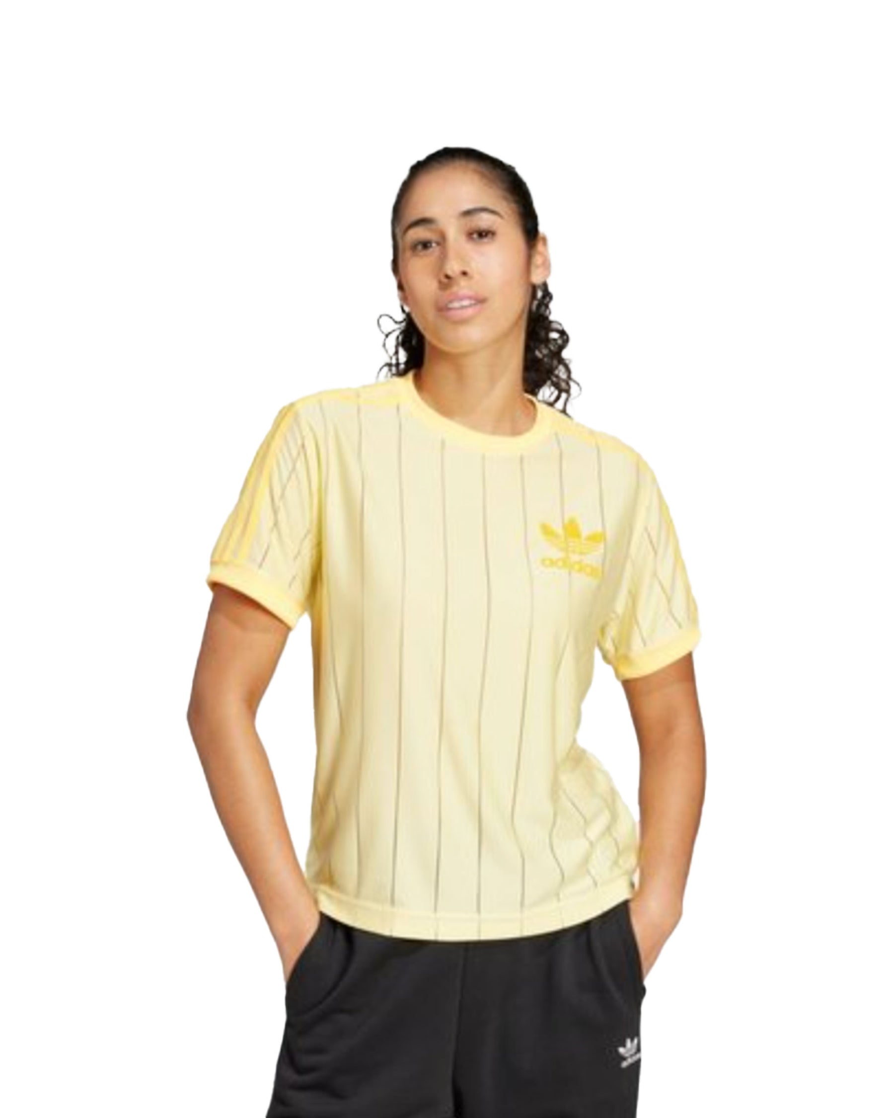 Magliette adidas donna giallo online