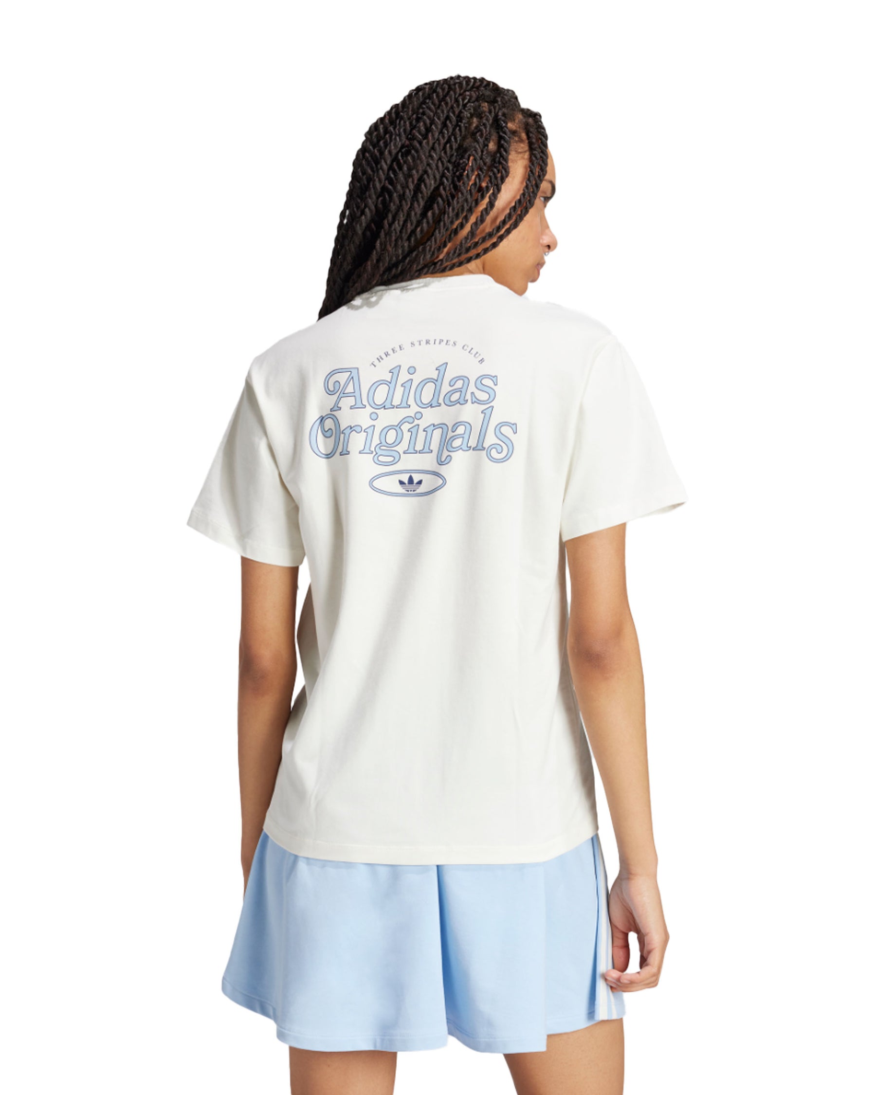 Woman Tee Adidas Graphic Cream