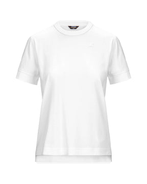 Woman's Tee K-Way Emel White