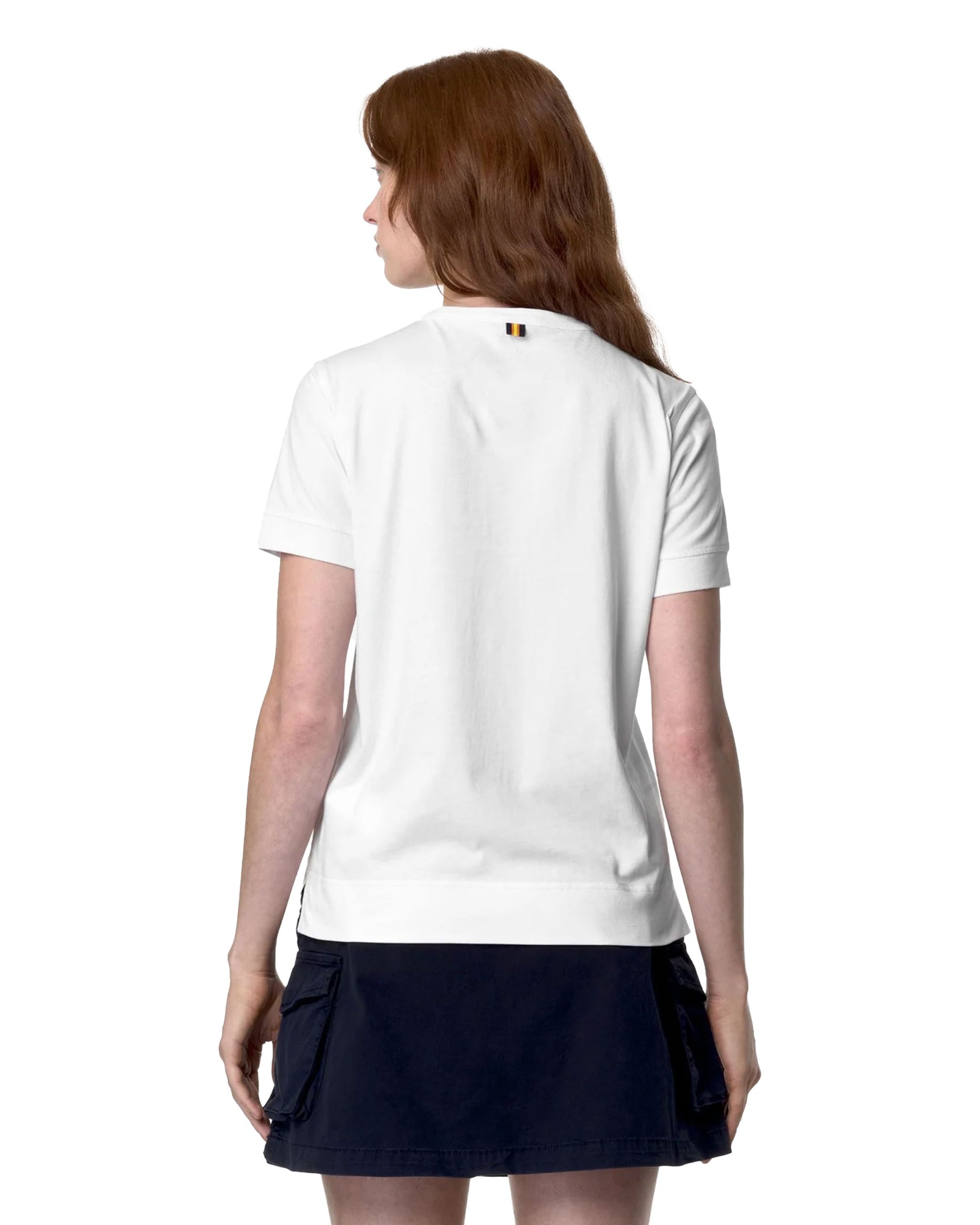 Woman's Tee K-Way Emel White