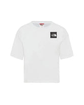 T-Shirt Donna The North Face Cropped Fine Bianco