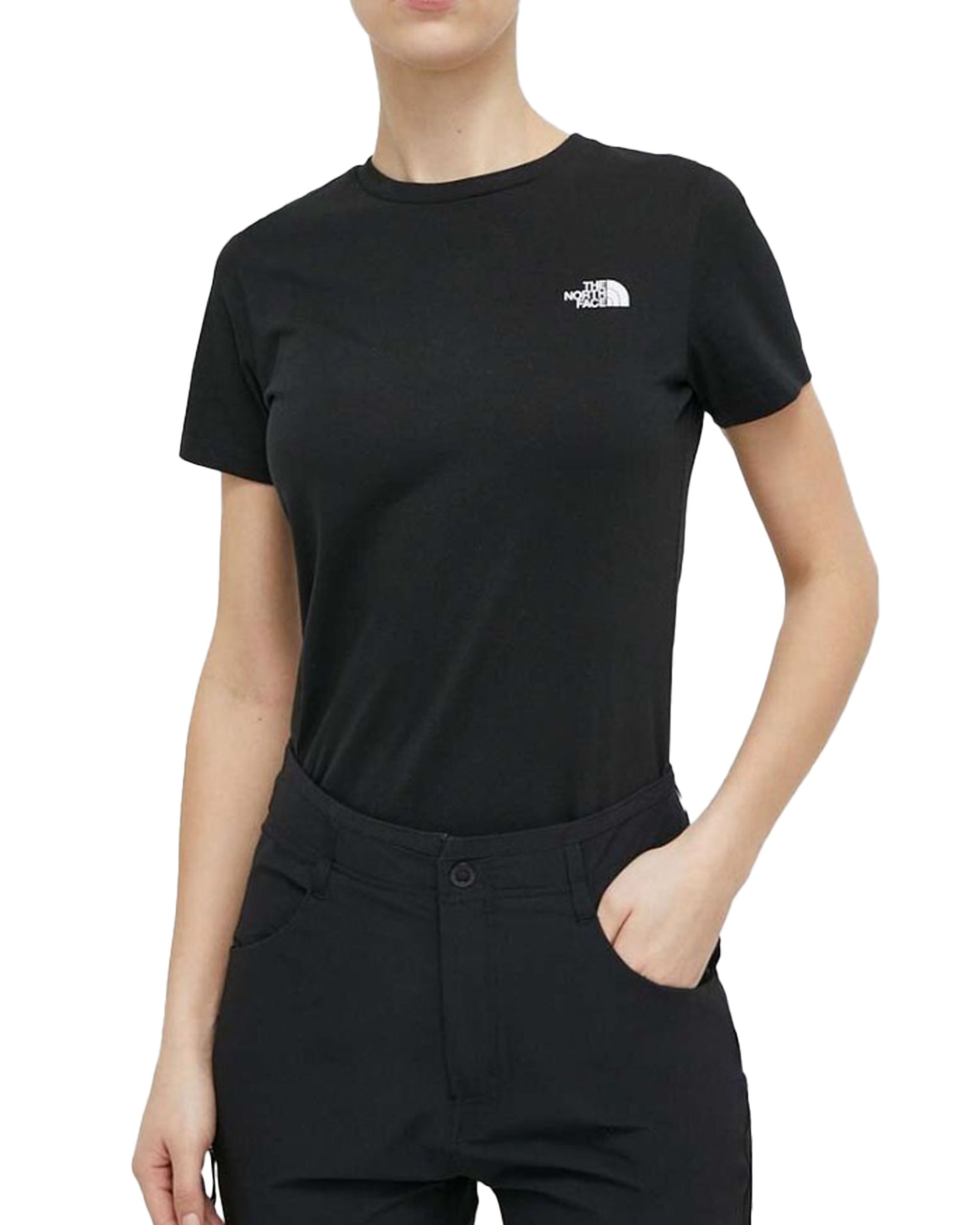 Woman Tee The North Face Simple Dome Black