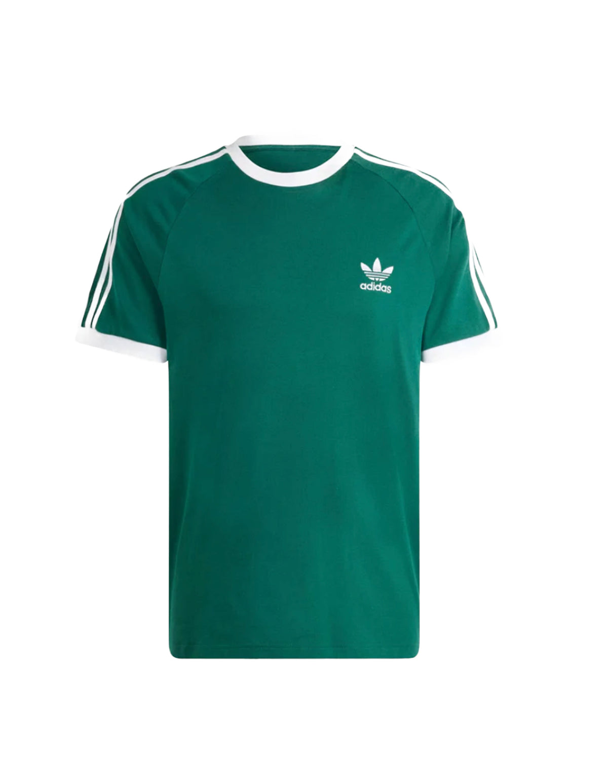 Man Tee Adidas 3-Stripes Green