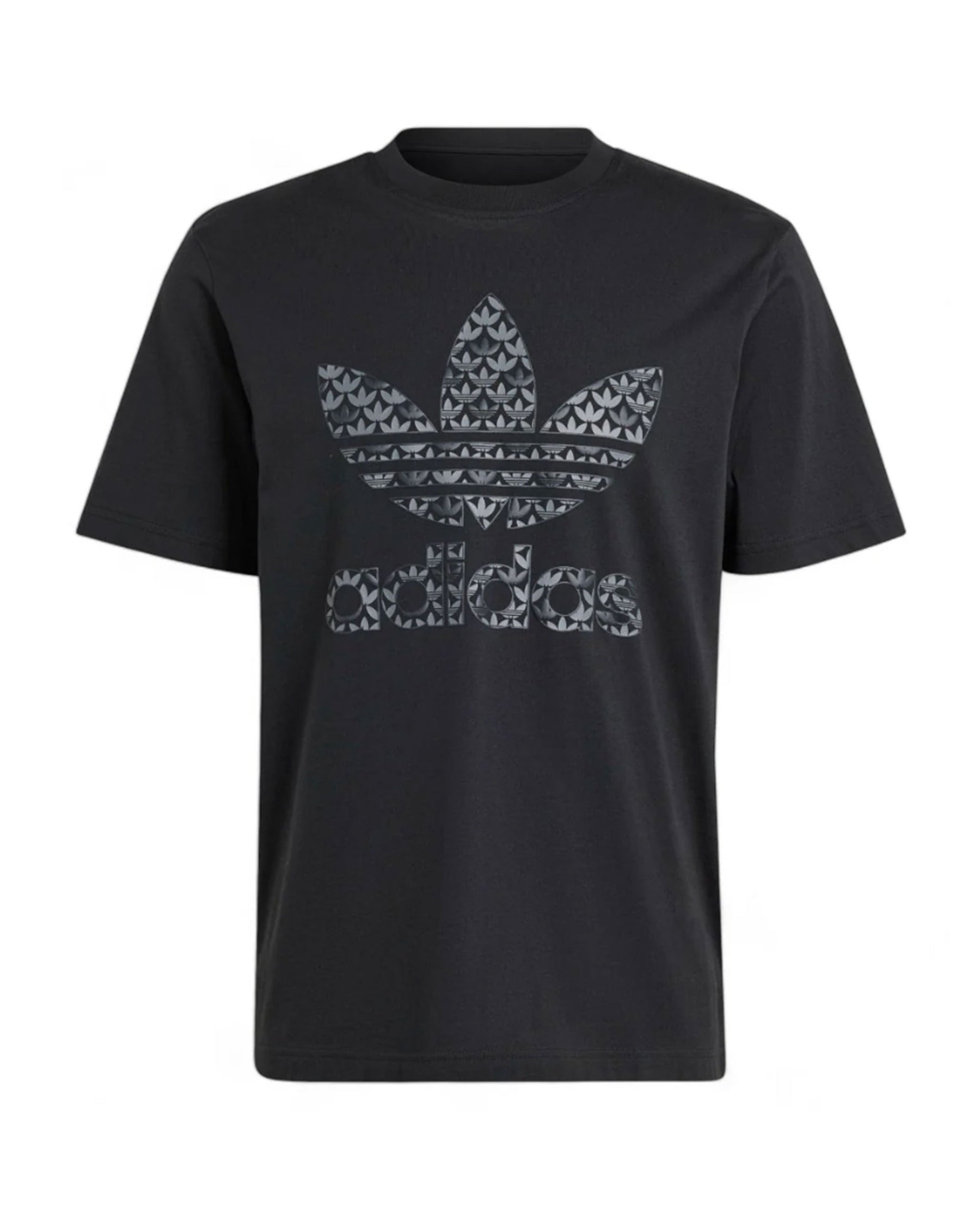 Man Tee Adidas Big Logo Black