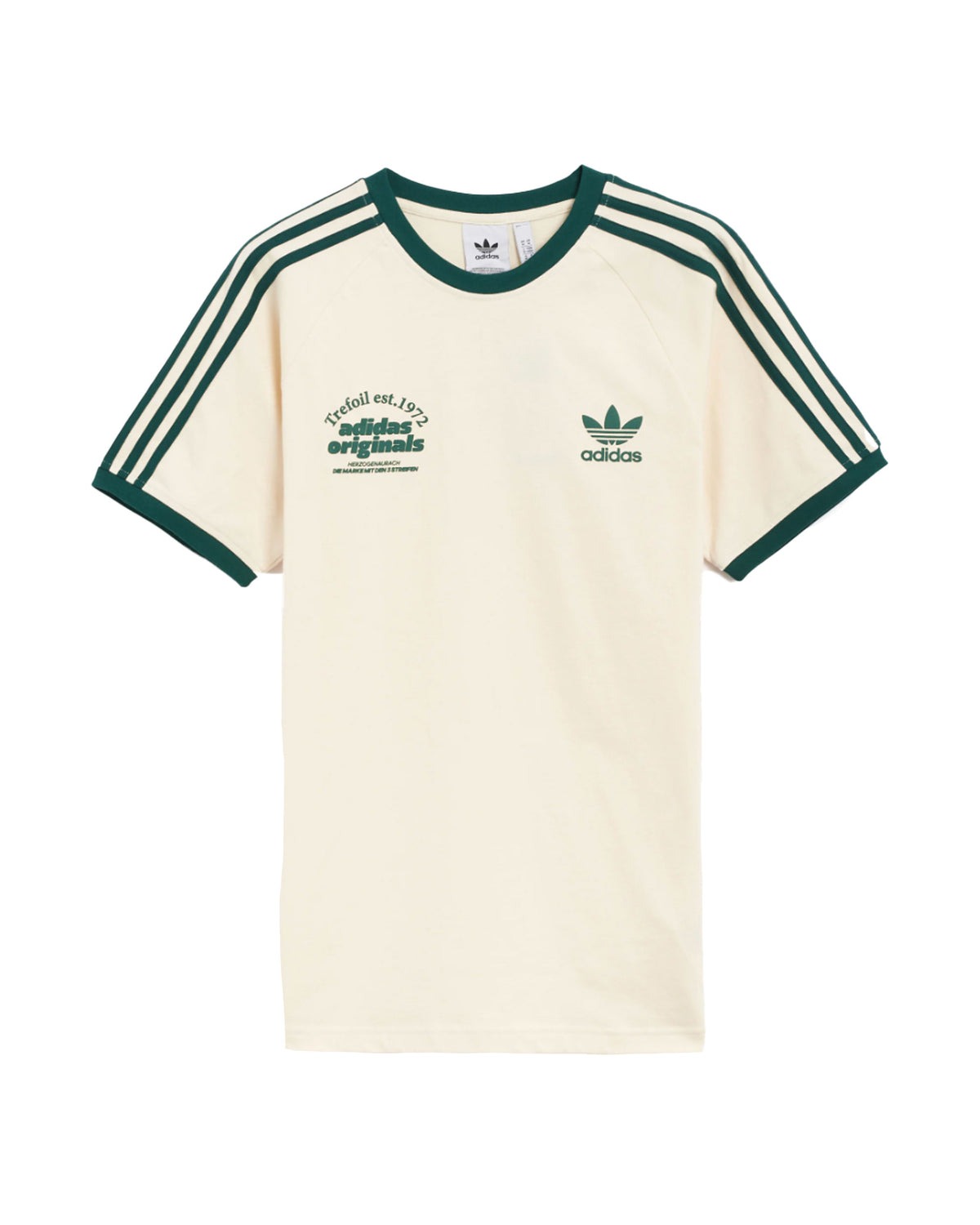 Man Tee Adidas GRF Tee Cream Green