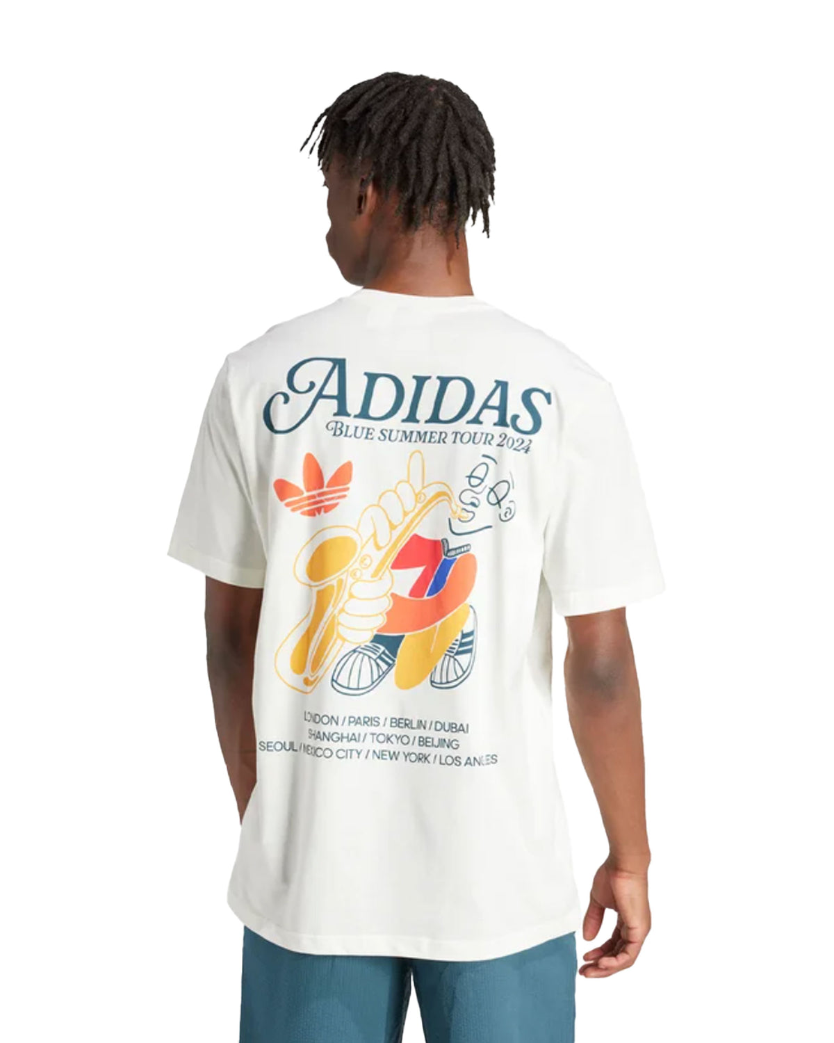 Man Tee Adidas Leisure White