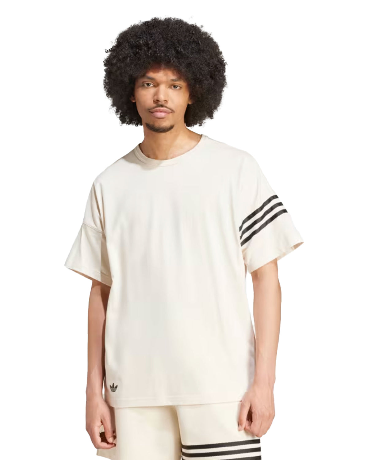 T-Shirt Uomo Adidas Neu Beige