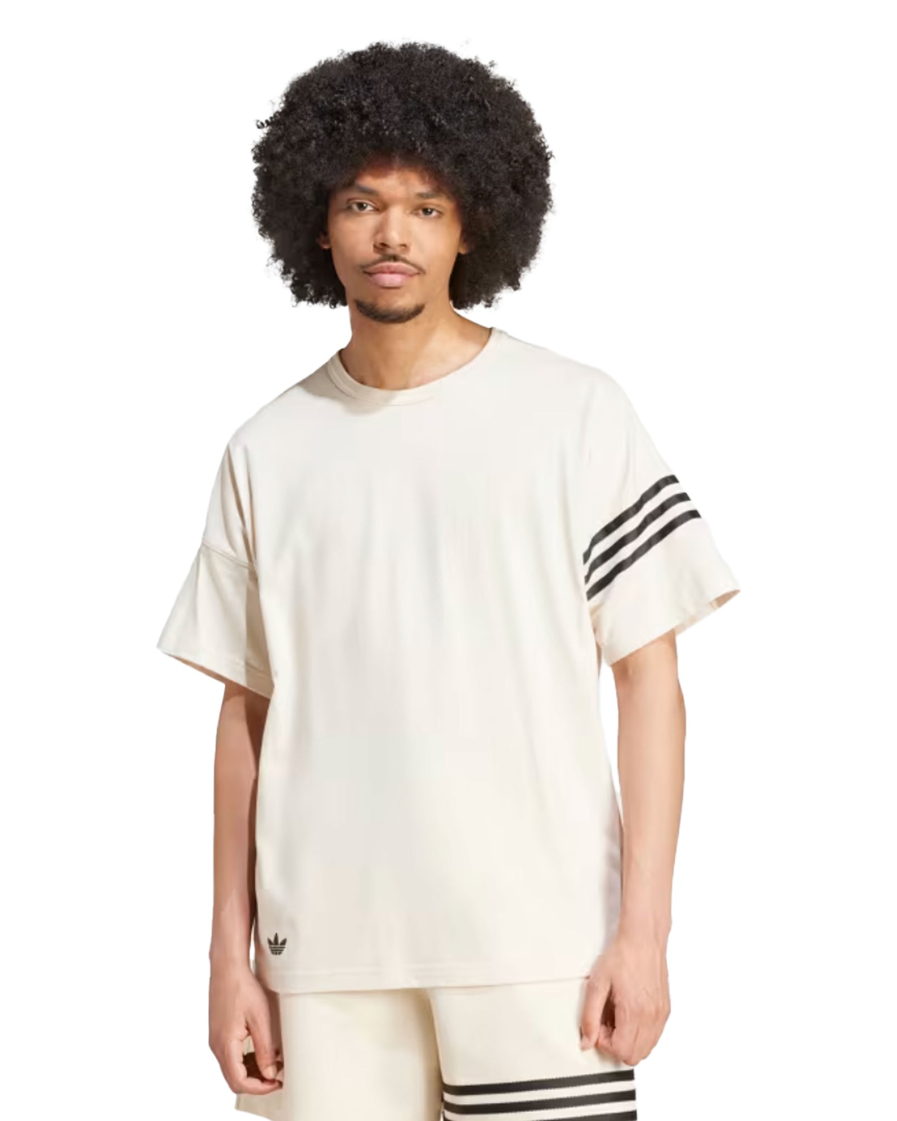 Man Tee Adidas Neu Beige