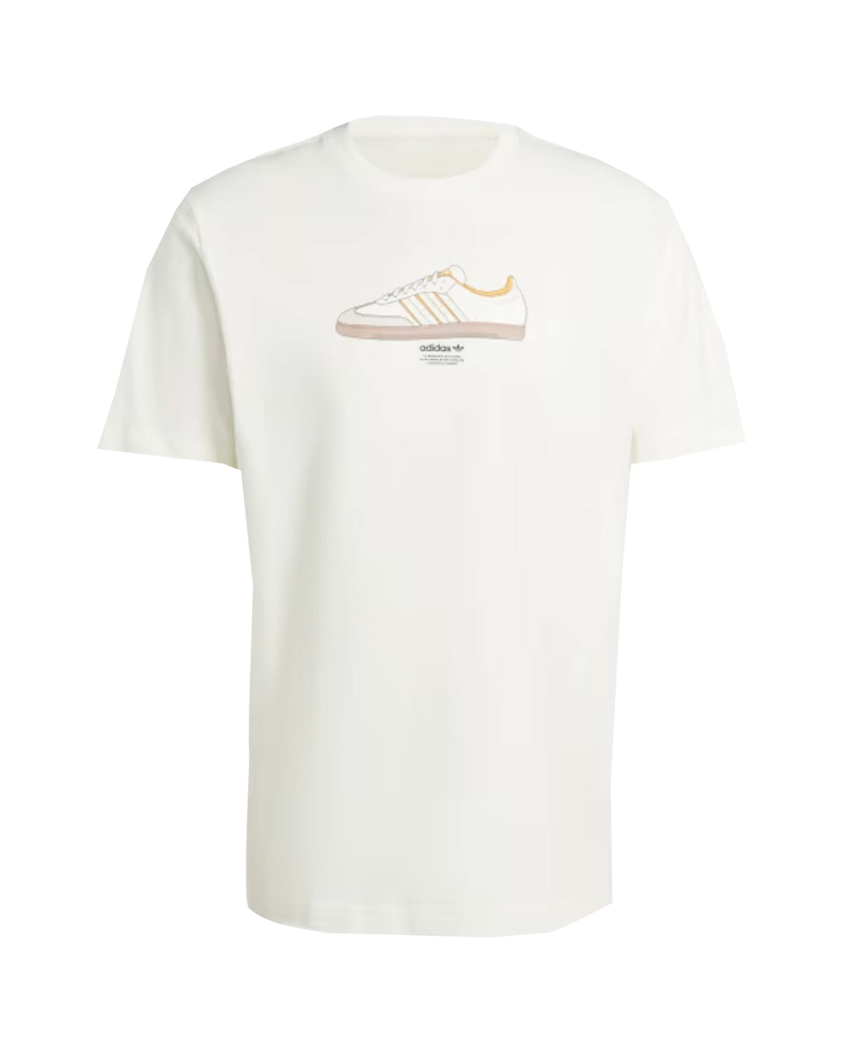 T-Shirt Uomo Adidas Sneakers Bianca