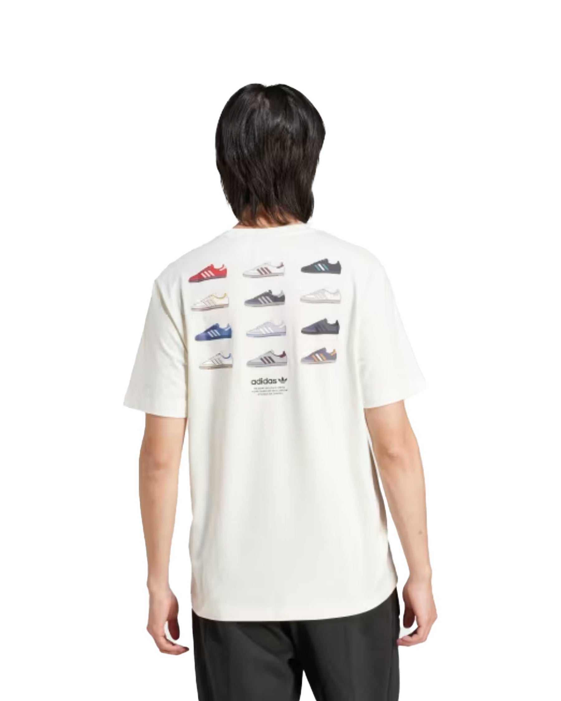 T-Shirt Uomo Adidas Sneakers Bianca