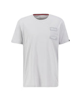 Man Tee Alpha Industries Patch T LF Grey