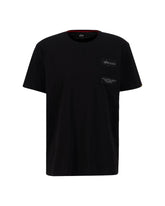 T-Shirt Uomo Alpha Industries Patch T LF Nero