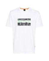 Man Tee Boss Ticket White