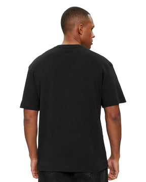 Man Tee Calvin Klein Nano Logo Interlock Black