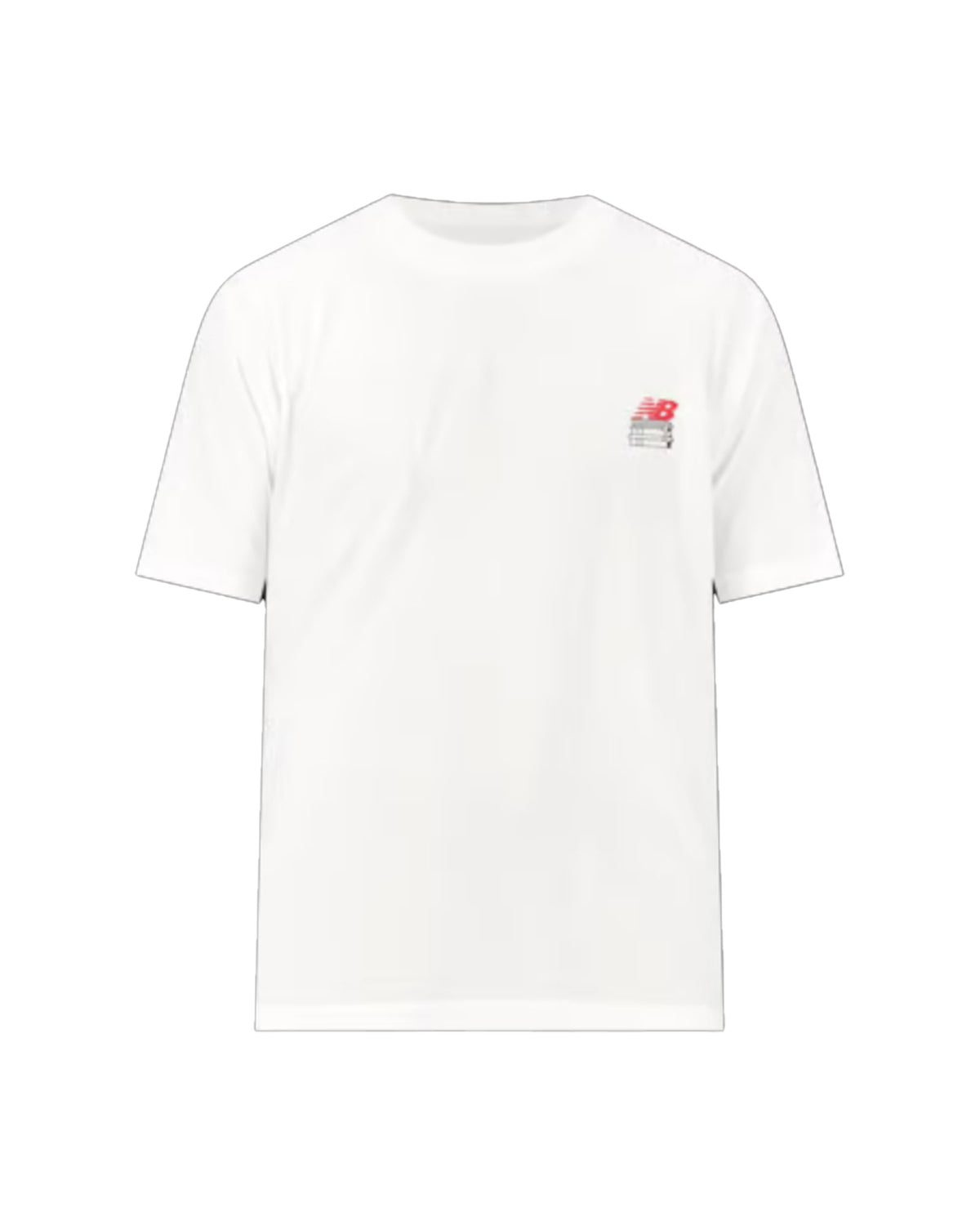 T-Shirt Uomo New Balance Bookshelf Bianco