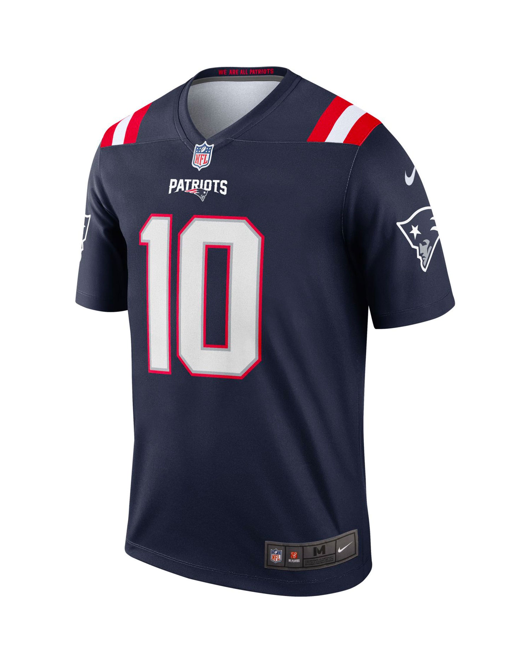 T-Shirt Uomo Nike LEGEND Jersey New England Patriots 10 Mac Jones