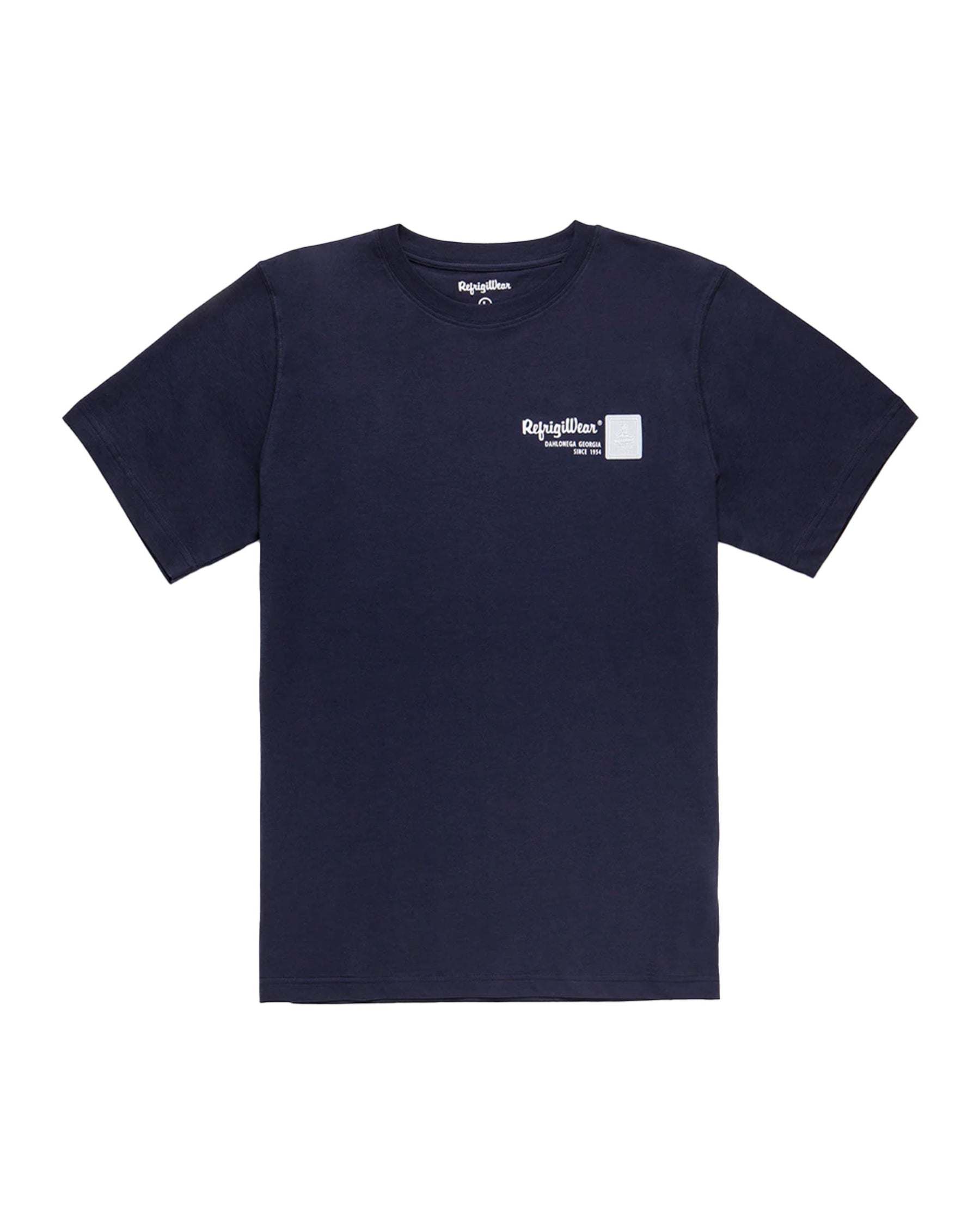 Man Tee Refrigiwear Blanco Blue