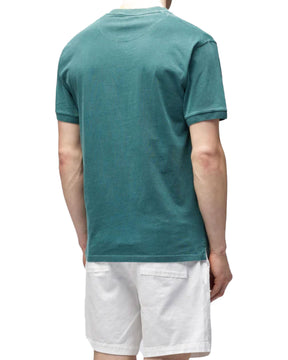 Man Tee Sundek Stone Wash Green