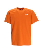 T-Shirt Uomo The North Face Redbox Arancione