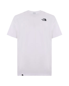 T-Shirt Uomo The North Face Simple Dome Tee Bianco