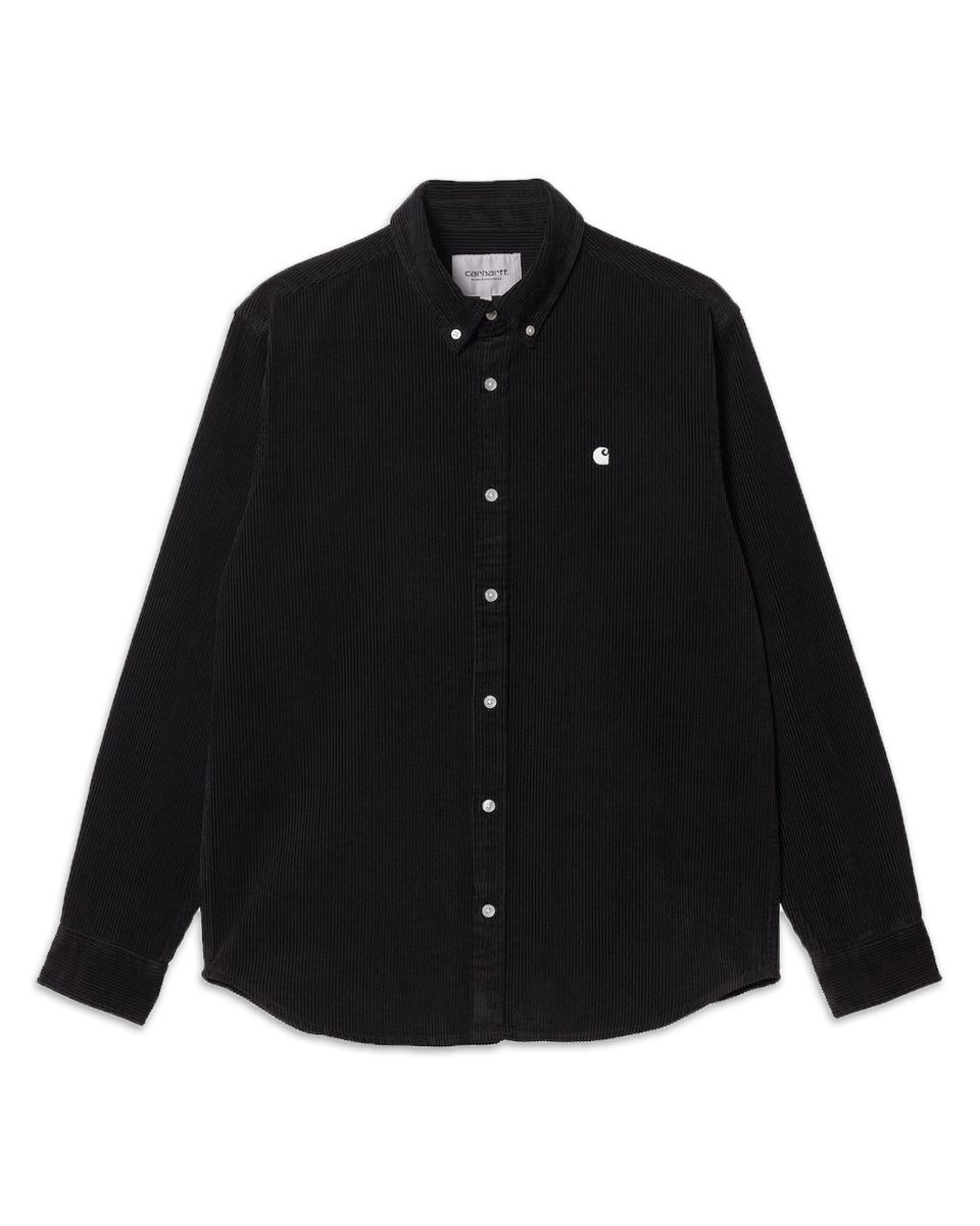 Carhartt Madison Cord Shirt Black I029958-K02XX