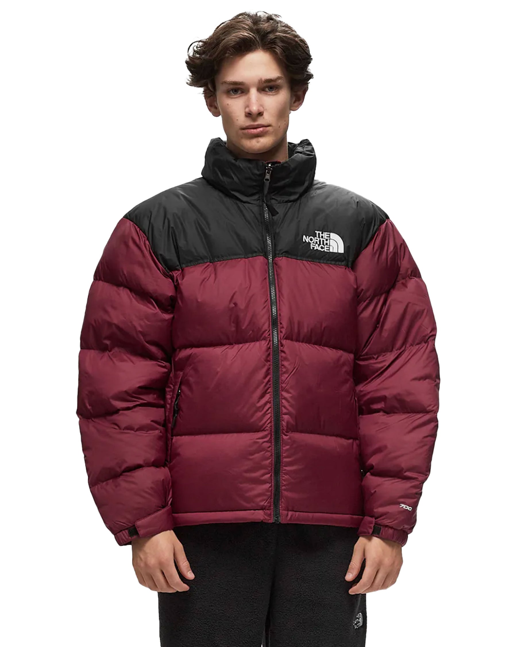 The North Face 1996 Retro Nuptse Jacket Beetroot TNF Black