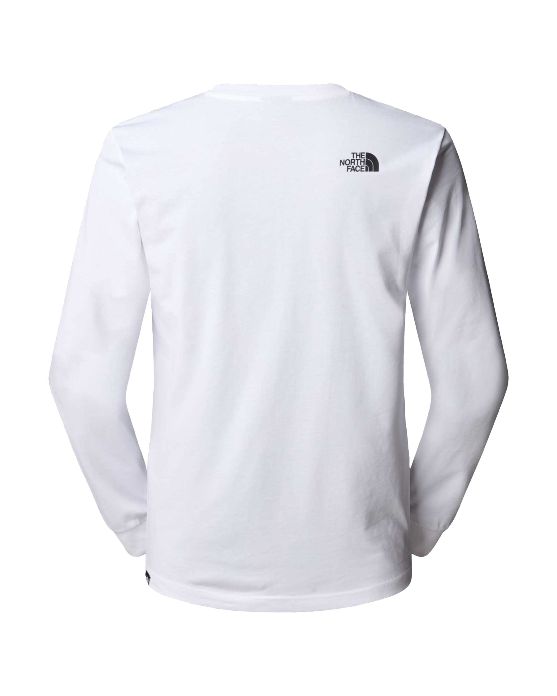 The North Face L-S Fine Tee White