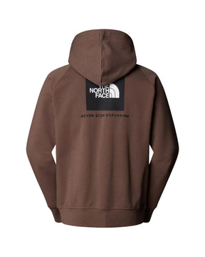 The North Face Raglan Redbox Hoodie Smokey Brown