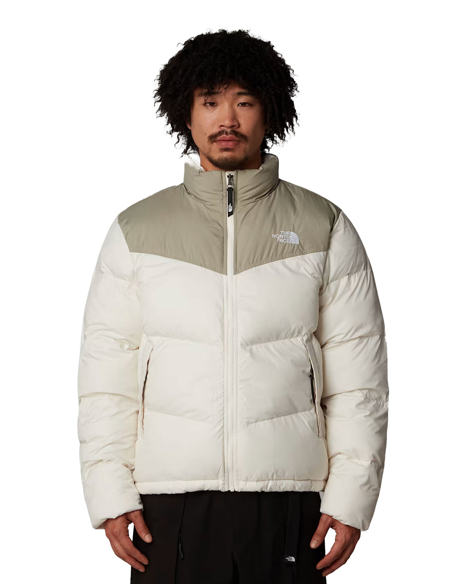 The North Face Saikuru Jacket White Dune-Clay Grey