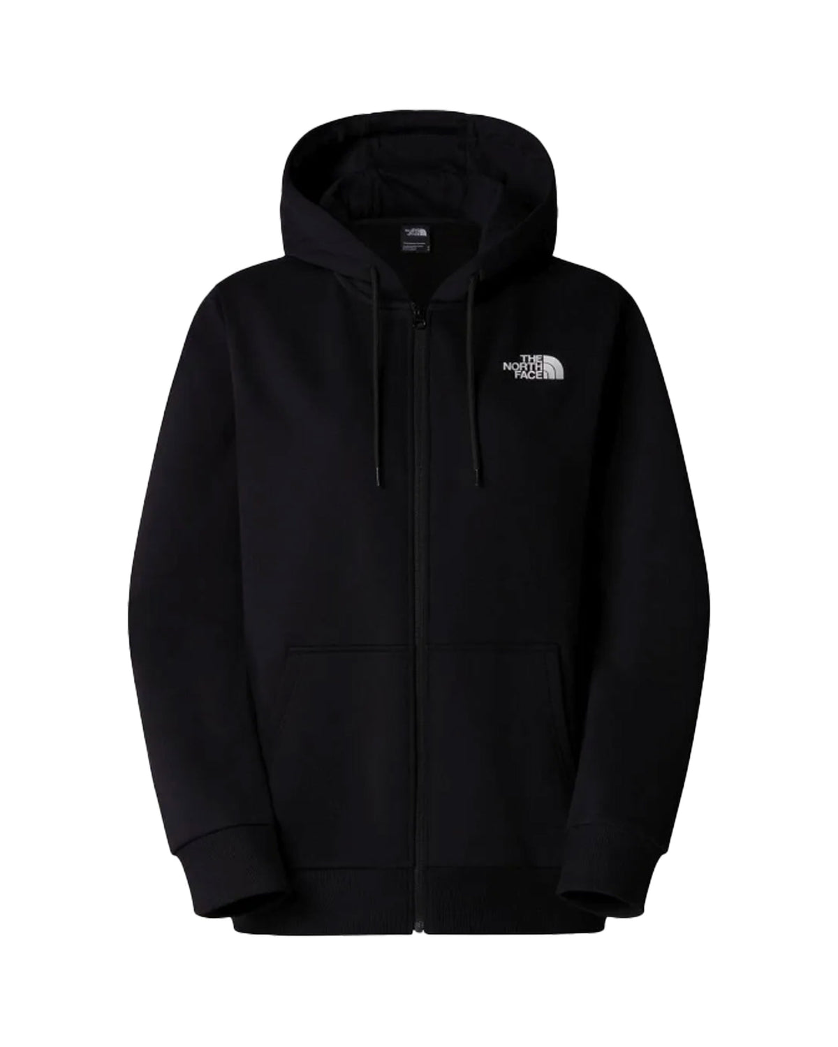 The North Face Simple Dome Full Zip Hoodie Nero