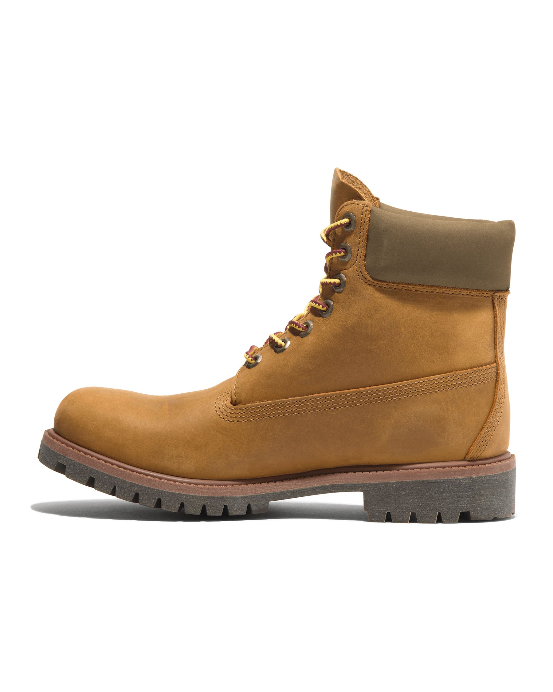 Timberland Premium 6 Inch Lace Up Waterproof Boot Wheat Full Grain