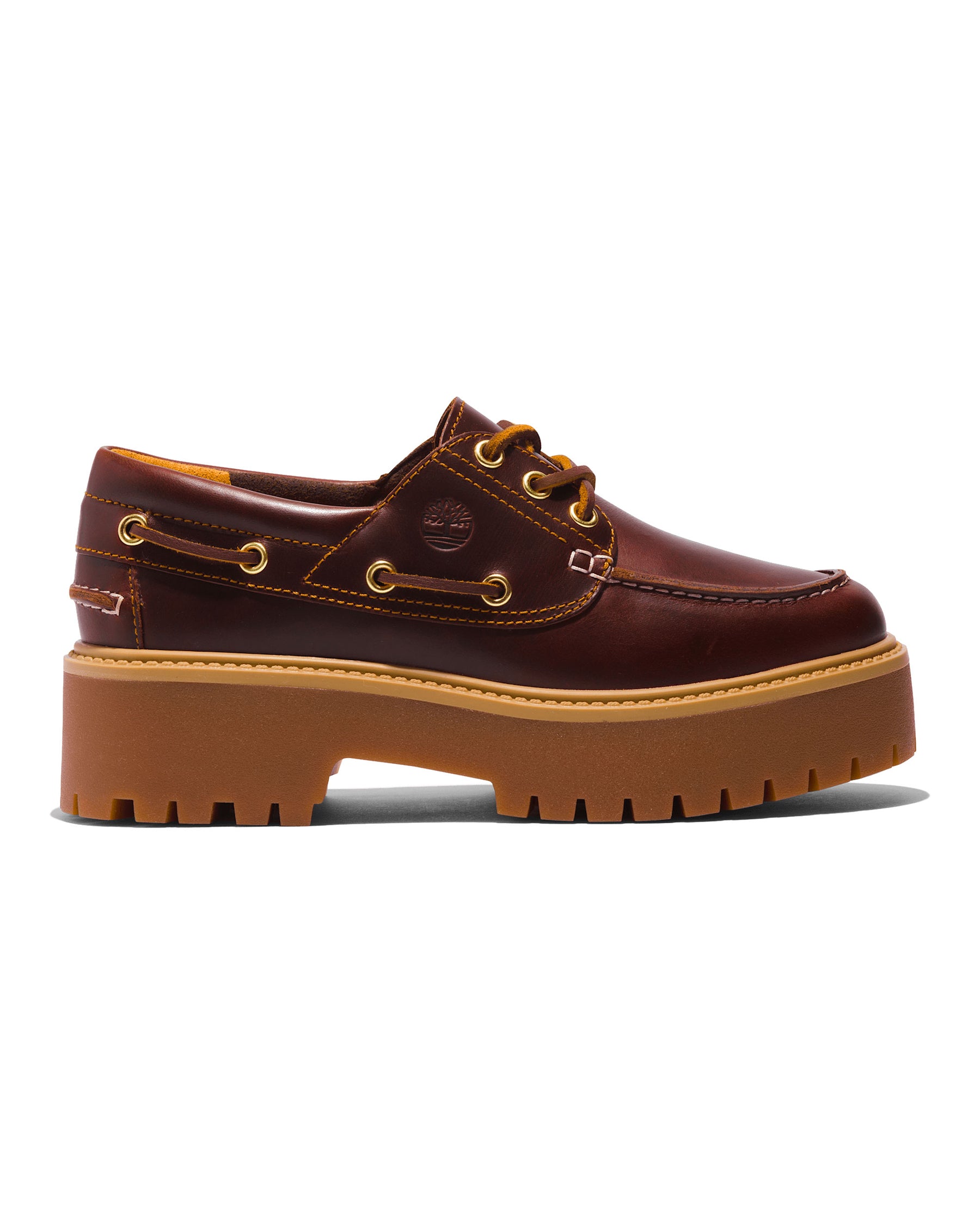 Timberland Stone Street Boat Shoe Rootbeer