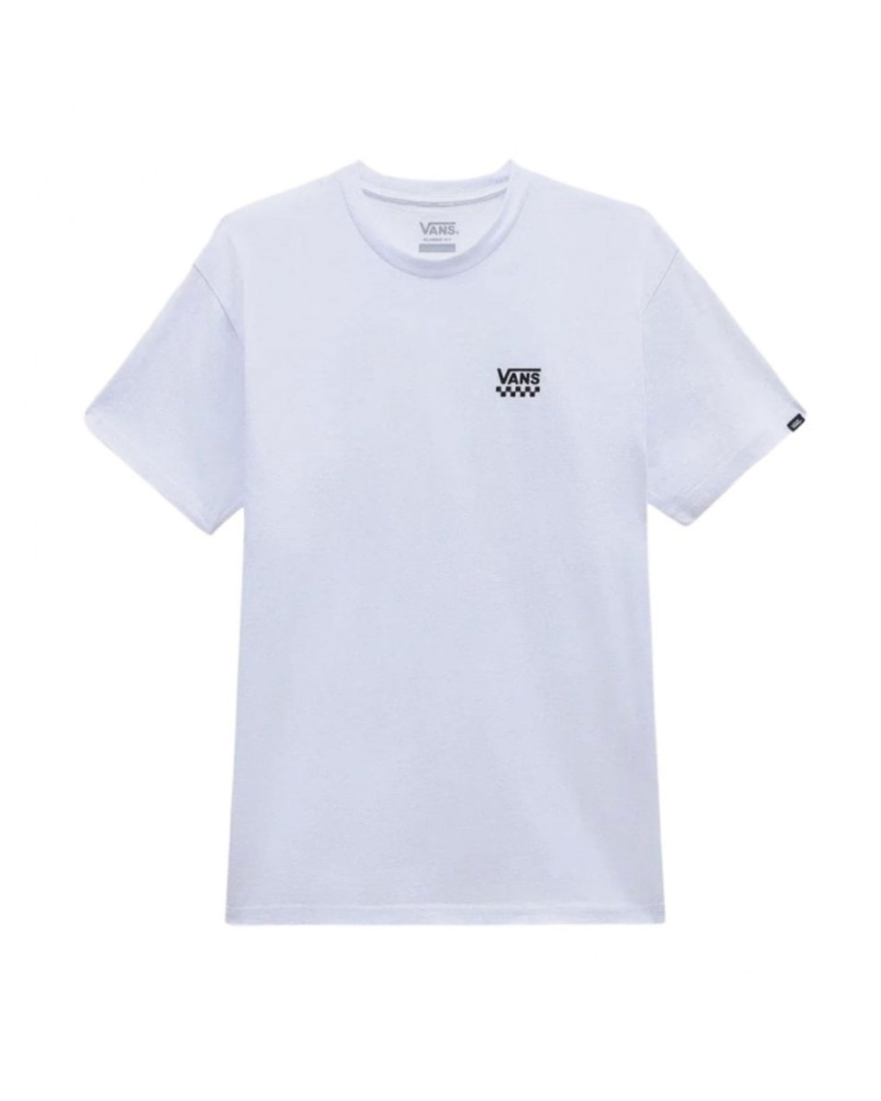 Vans Left Chest Logo II SS White